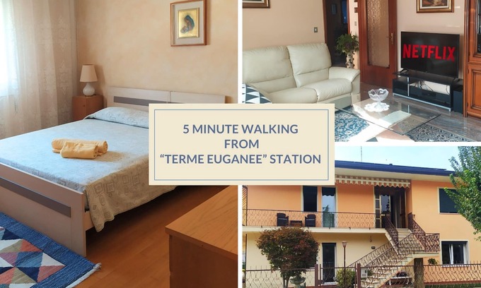 Montegrotto Terme Appartement | Charming and peaceful apartment at the Thermal Baths.