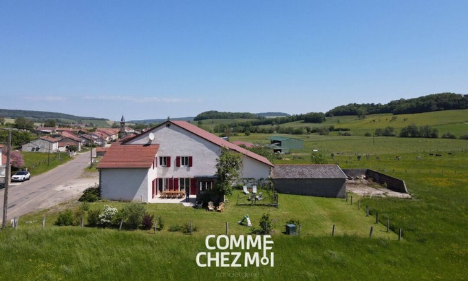 Graffigny-Chemin Maison | Charming and quiet - Gîte D'Olympe, 10 people
