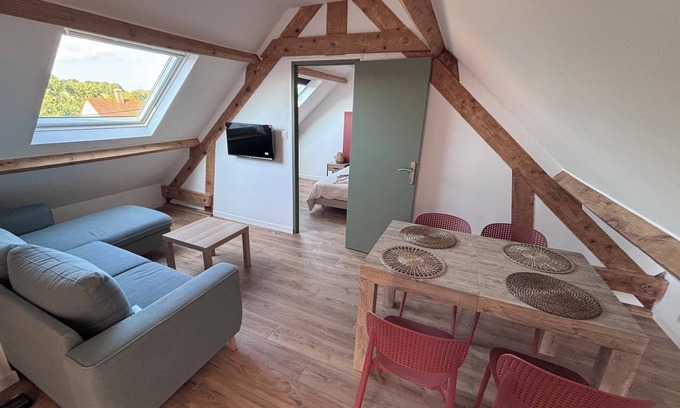 Airon-Saint-Vaast Appartement | Charming apartment with garden, near beaches