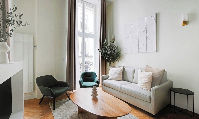Quartier du Mail Appartement | Charming apartment - 1BR/5P - Sentier