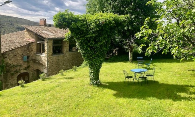 Vesseaux Appartement | Appartement/gite de charme: Le Koru-Viognier dans Mas Ardéchois