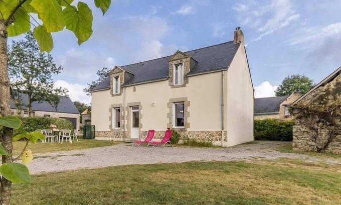 Saint-Andre-des-Eaux Cottage | Gîte calme entre plage et nature, 3 chambres, jardin clos, proche Guérande/La Baule