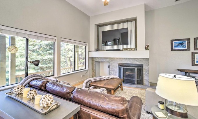 Lake Almanor West Maison | Charming Chester Home with Furnished Porch!