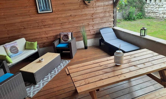 Brain-sur-Allonnes Cottage | Gîte charmant 4 pers avec jardin privé, proche Saumur et bords de Loire, tout inclus
