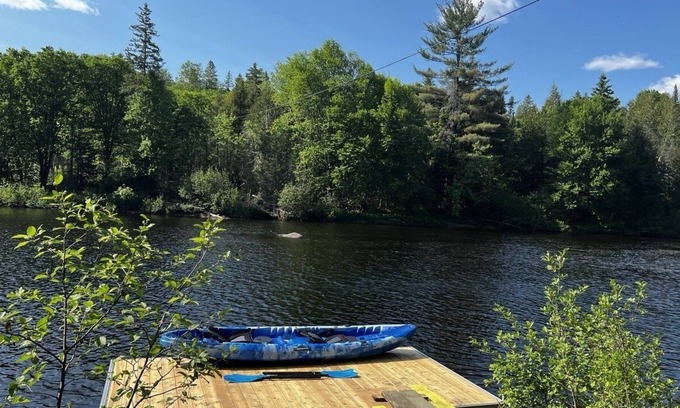 Sainte-Beatrix Cabine | Luna Cottage - Private Forest and Calm river