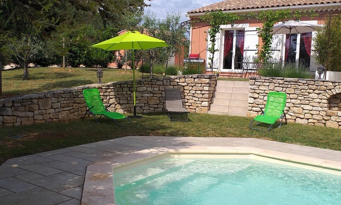 Orgnac-l'Aven Maison | Charmant gite avec sa terrasse privée et piscine