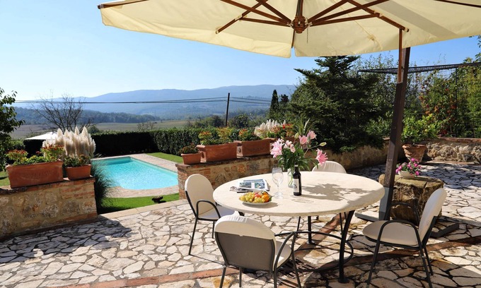 Pievescola Maison | Gîte de charme avec piscine privée dans la région de Sienne