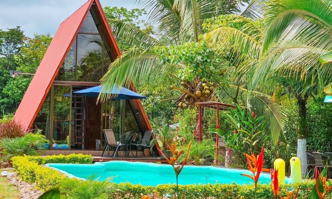 Penjamo Maison | Charming villa in La Fortuna, Alajuela with AC, WiFi and private pool