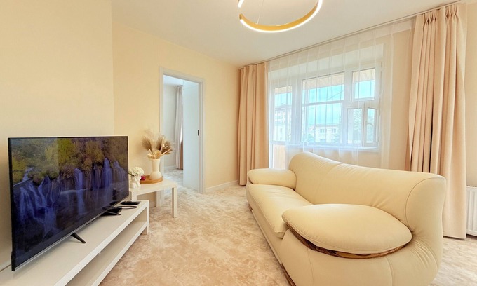Bayangol Appartement | Charming Downtown 2-bedroom apart in delightful Ulaanbaatar with WiFi, AC