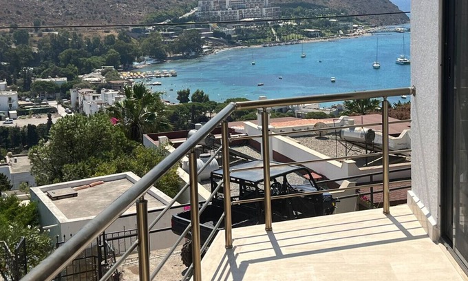 Akyarlar Appartement | Charming Flat with Sea View near Beach in Akyarlar