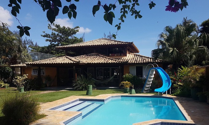 Buzios Maison | Charmant pour les gens exigeants, beau style Buzian, 5 suites avec air et TV