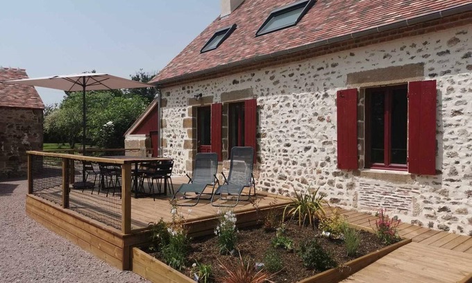 Bourbon-l'Archambault Cottage | Gîte charmant à la campagne, idéal pour famille - accès handicapé, terrasse, BBQ, proche randonnées