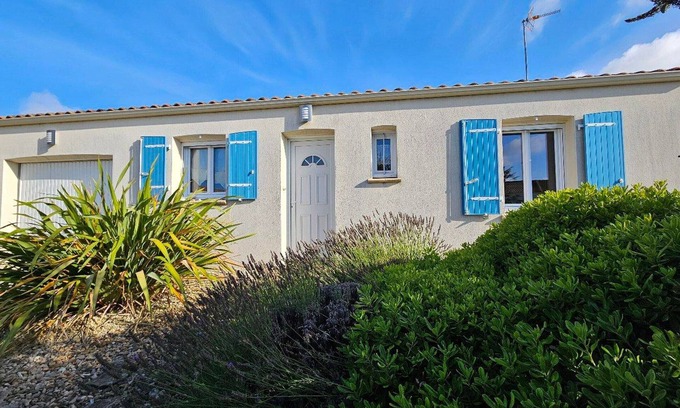 Saint-Michel-en-l'Herm Maison | Maison récente au calme, idéal 5 pers., proche plage et nature, microclimat, Vendée Sud