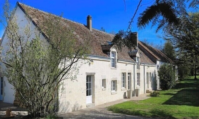 Concriers Maison | Gite de charme 240m2 clim totale+120m2 8 ch-23 personnes-Châteaux-Chambord-Blois