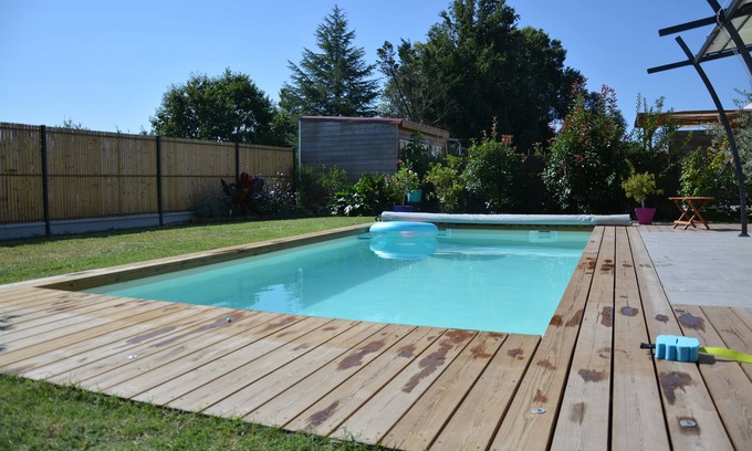 Ambares-et-Lagrave Maison | Charmante maison avec piscine proche Bordeaux