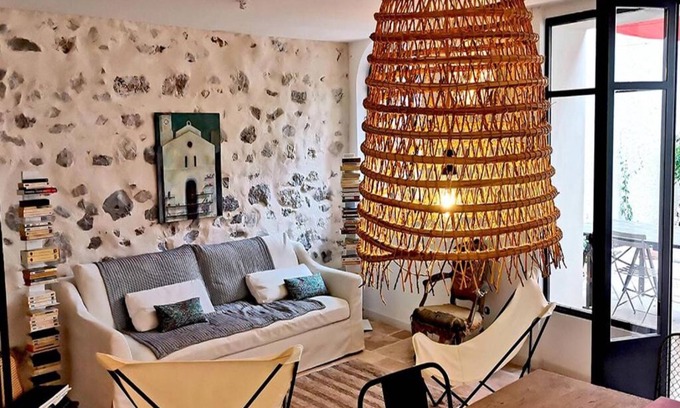 Gruissan Maison | Maison de charme au cœur du village. Cour intérieure au calme