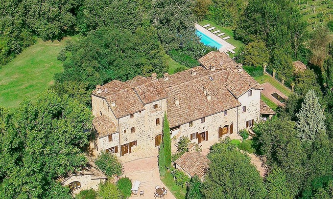 Umbertide Maison | Maison de vacances à Montecastelli avec jardin