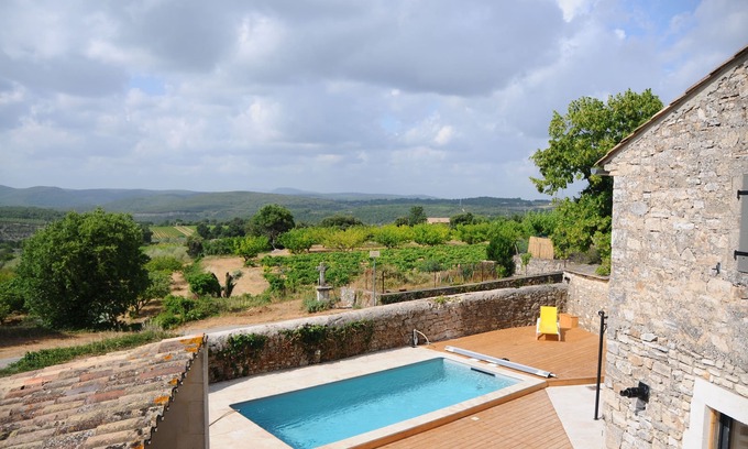 Orgnac-l'Aven Maison | Maison de charme avec piscine - La maison d'Agnès