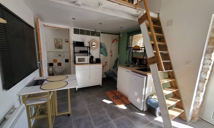 Labastide-Marnhac Appartement | Charming independent studio in the heart of Quercy Blanc
