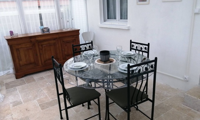 Giberville Maison | Charmante petite maison de ville 70m2 à 15kms de la mer et à 4 kms de Caen