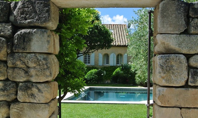 Les Baux-de-Provence Maison | Mas de charme avec vue exceptionnelle sur les Baux de Provence