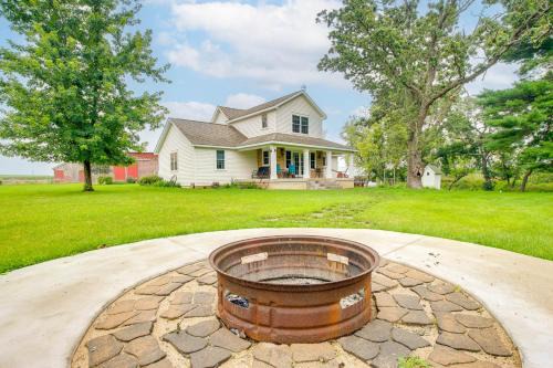 Manchester Maison | Charming Manchester Retreat with Patio and Fireplace!