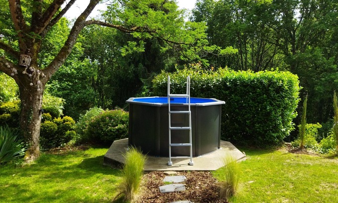 Clermont-d'Excideuil Maison | Maison charmante périgourdine avec mini-piscine
