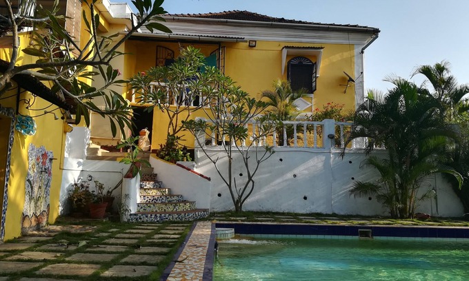 Bardez Villa | Charmant Portugal Goan à la maison!