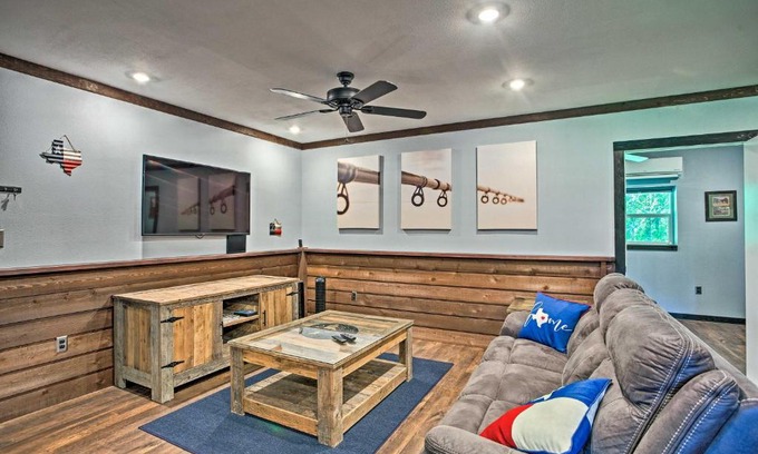 Quitman Maison | Charming Quitman Cabin Less Than 2 Miles to Lake Fork