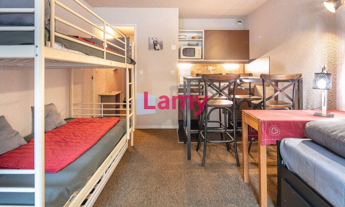 Correncon-en-Vercors Appartement | Charming studio at the foot of the slopes, 4 pers, Corrençon-en-Vercors