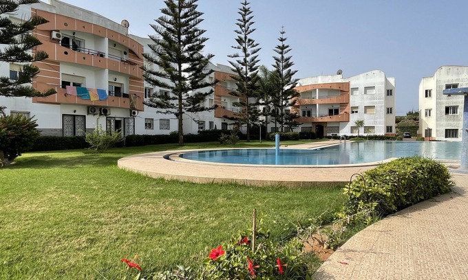 Pont Blondin Appartement | Charming seaside residence apartment with swimming pool, beach 400m Refurbished
