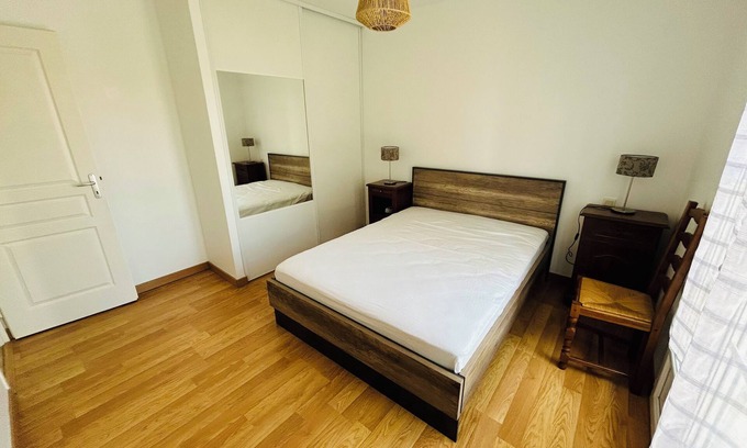 Port District Maison | Charmante maison familiale de plain-pied de 59 m², proche de la mer