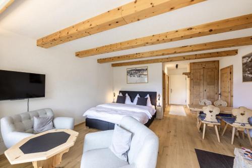 Champfer Appartement | Charming Studio facing Piz Rosatsch