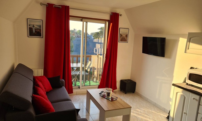 Tourgeville Appartement | Charmant studio proche de la mer