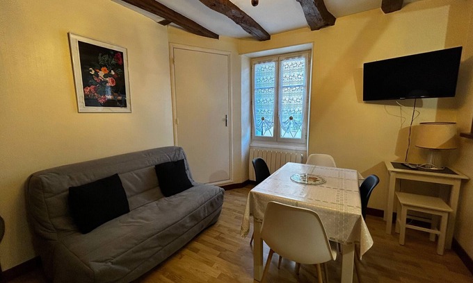 La Roche-Posay Appartement | Charmant T2 au centre de La Roche-Posay avec WIFI et parking gratuit