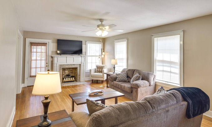 Tullahoma Maison | Charming Tullahoma Stay w/ Great Walkable Location