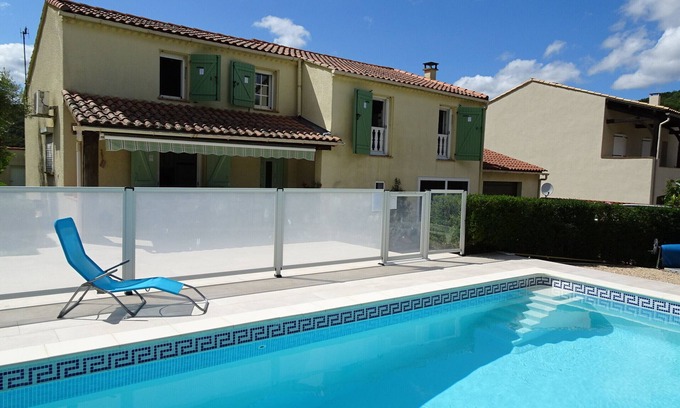 La Tour-Sur-Orb Villa | Charmante villa avec piscine privée et jardin