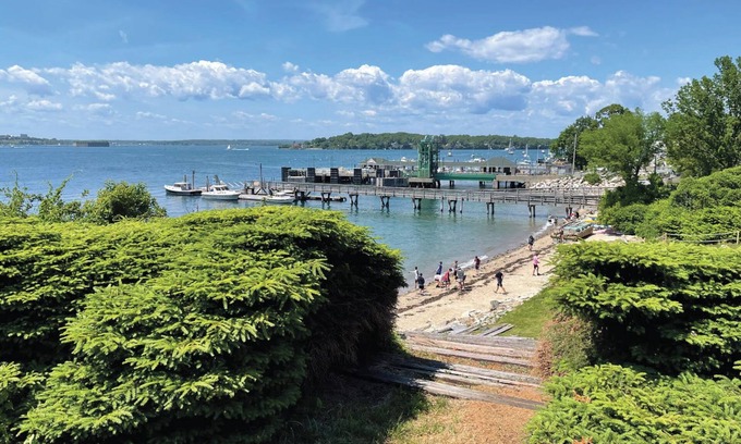 Pond Cove Appartement | Charming waterfront 2-bedroom apartment on Peaks Island with WiFi, AC