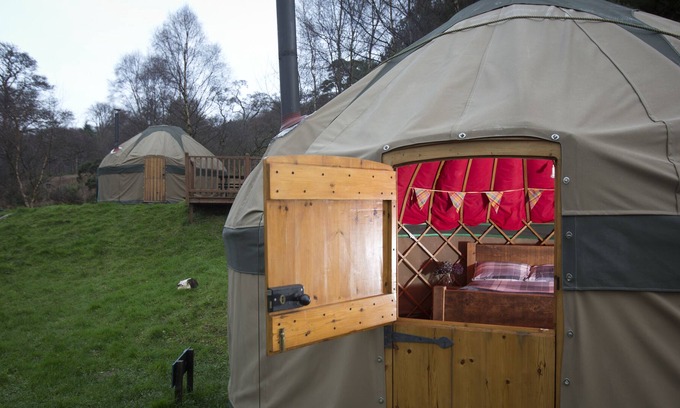 Largs Cabine | Charming Yurt in Kelburn Estate near Largs