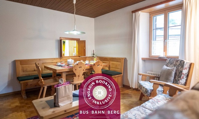 Sent Appartement | Chasa Bügliet: Holiday flat in the village center of Sent