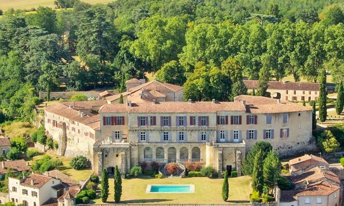 Poudenas Autre | Chateau Cedre - Douze Chambres , Couchages 24
