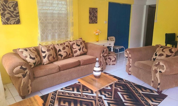 Charlotte Appartement | Chateau mako private property, that overlooks the town of Castries.