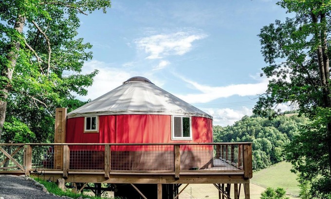 North Tazewell Maison | Check out this Yurt in Tazewell County at Stoney Ridge