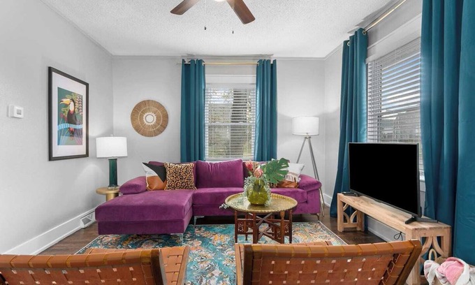 Rosedale Maison | Cheerful 4 Bedroom Home by KU & 39th St. Shops | 4