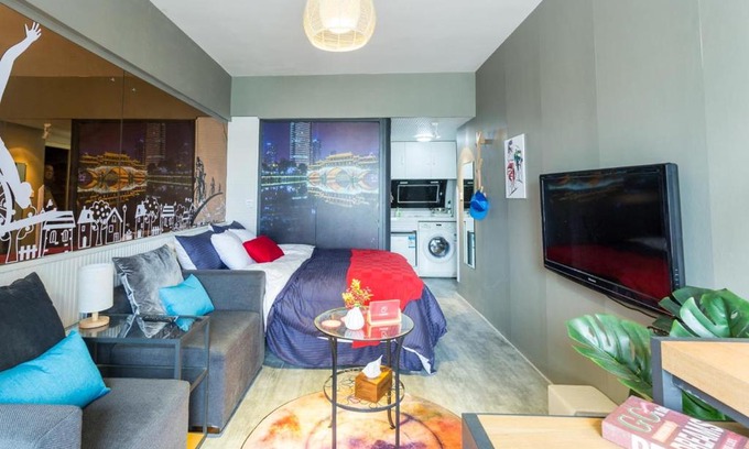 Chengdu City Centre Appartement | ChengDu WuHou·Jiuyan Bridge· Locals Apartment 00128280
