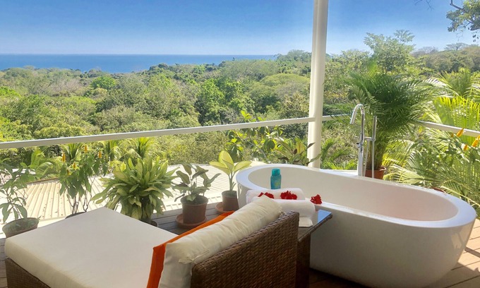 Montezuma Villa | Chez Mu Luxury Villa - Incroyable vue sur l'océan et la jungle 1 Mi / TownNew Pictures !!!