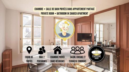 Old Town Appartement | Chez Suzanne 2 - Chambre Privée dans Maison de Ville - Confort - Hypercentre