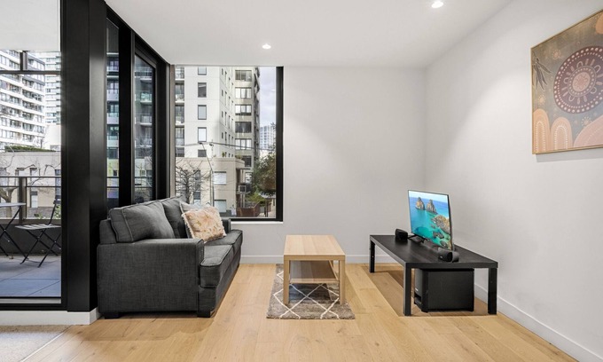 Southbank Appartement | Chic 1-Bed South Melbourne Unit with Pool & Gym
