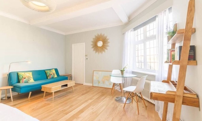 St. Pancras Appartement | Chic 1 Bed Studio Flat in Popular Bloomsbury