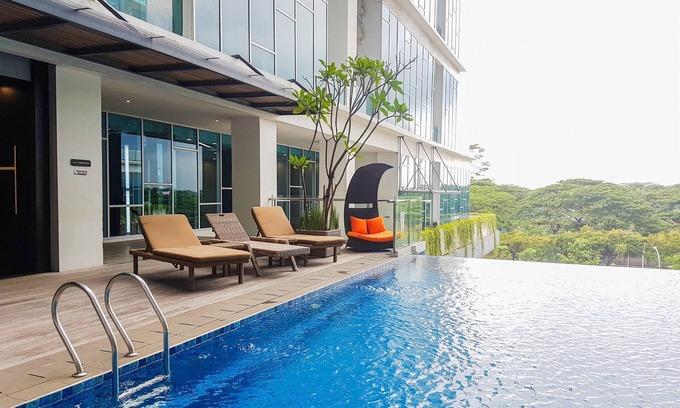 Tangerang Appartement | Chic 1BR Brooklyn Apartment near IKEA Alam Sutera